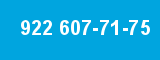 922 607-71-75